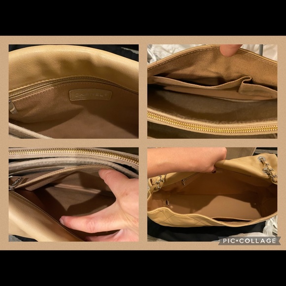 PRISTINE💯CHANEL GORGEOUS QUILTED LAMBSKIN MAXI FLAP BAG W/ORGANIZER - Picture 10 of 16